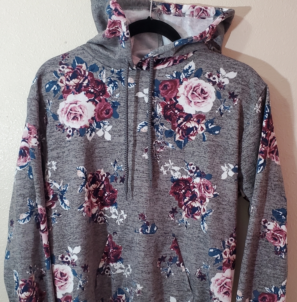 Women's Bebop Rose All Over Print Hoodie